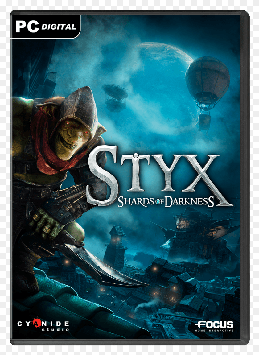 804x1125 Styx Shards Of Darkness 2017, Halo, Cartel, Publicidad Hd Png