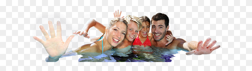 630x177 Sua Famlia Unida E Com Diverso Family In Pool, Swimming, Sport, Water HD PNG Download
