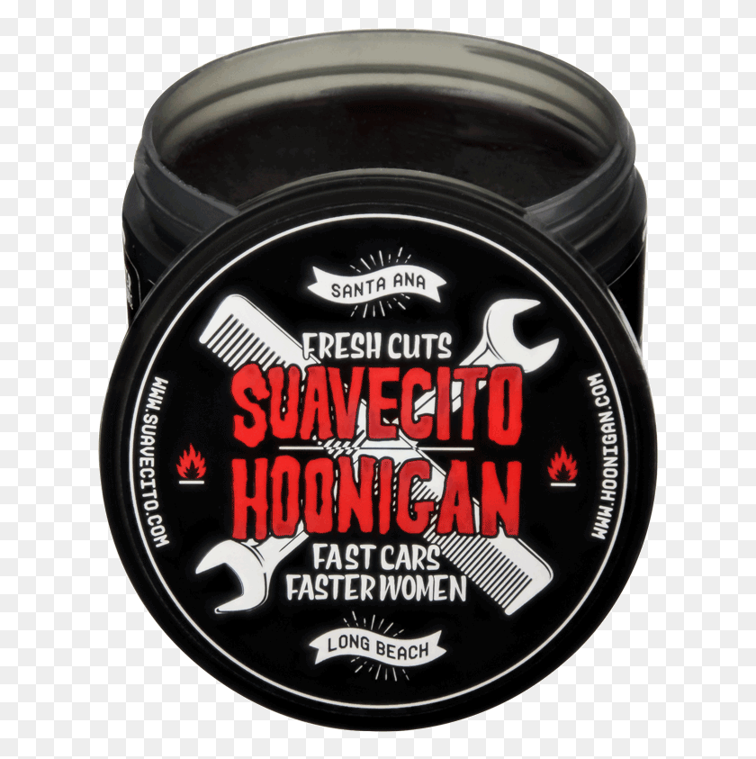 623x783 Suavecito X Hoonigan Firme Hold Pomade Label, Bottle, Wristwatch, Beer HD PNG Download
