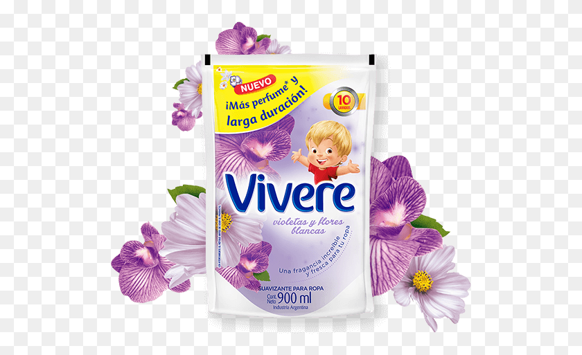 521x453 Suavizante Para Ropa Vivere, Растение, Цветок, Цветение Png Скачать