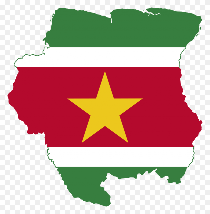 2000x2041 Sub Saharan Africa Map Awesome Physical Map Of Africa Suriname Map With Flag, Symbol, Star Symbol, Person HD PNG Download