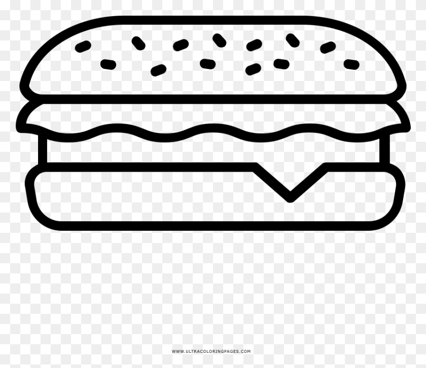 831x711 Sub Sandwich Coloring, Gray, World Of Warcraft HD PNG Download
