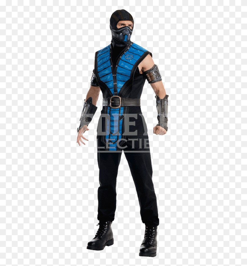 462x845 Sub Zero Mortal Kombat Mortal Kombat Sub Zero Costume, Person, Human, Ninja HD PNG Download