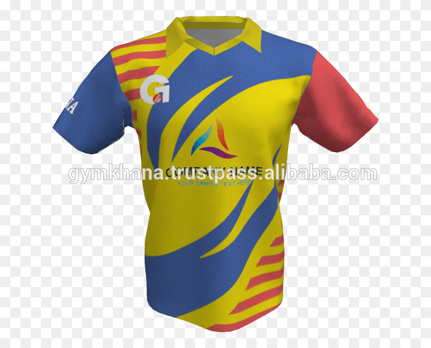 637x619 Sublimated Club Cricket Kit Polo Shirt, Clothing, Apparel, Shirt HD PNG Download