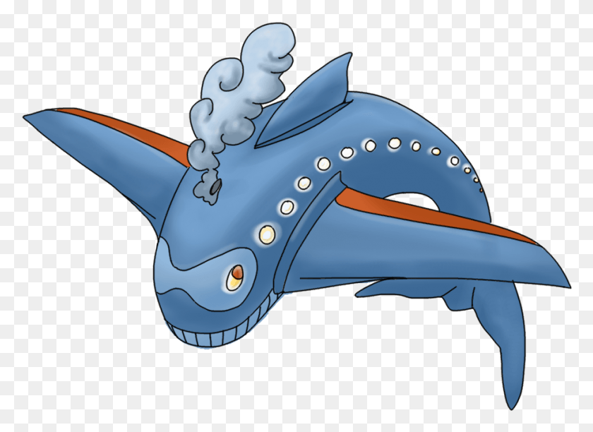 926x656 Submission By Spoopy Space Ghost Flying Whale Pokemon, Animal, Sea Life, Fish HD PNG Download