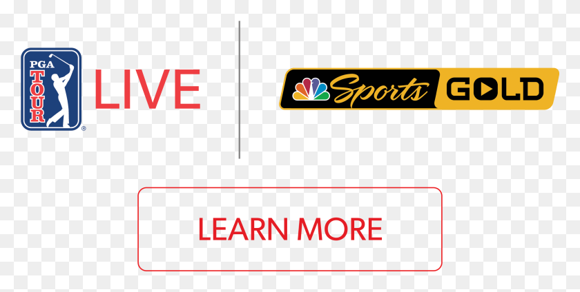 2401x1122 Subscribe To Pga Tour Live On Nbc Sports Gold Pga Tour, Text, Pac Man HD PNG Download