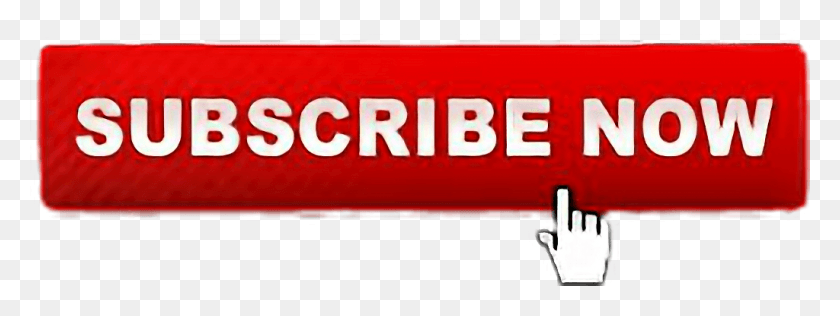 1024x337 Subscribe Youtube Followme Click Subscribe Button, Text, Alphabet, Symbol HD PNG Download