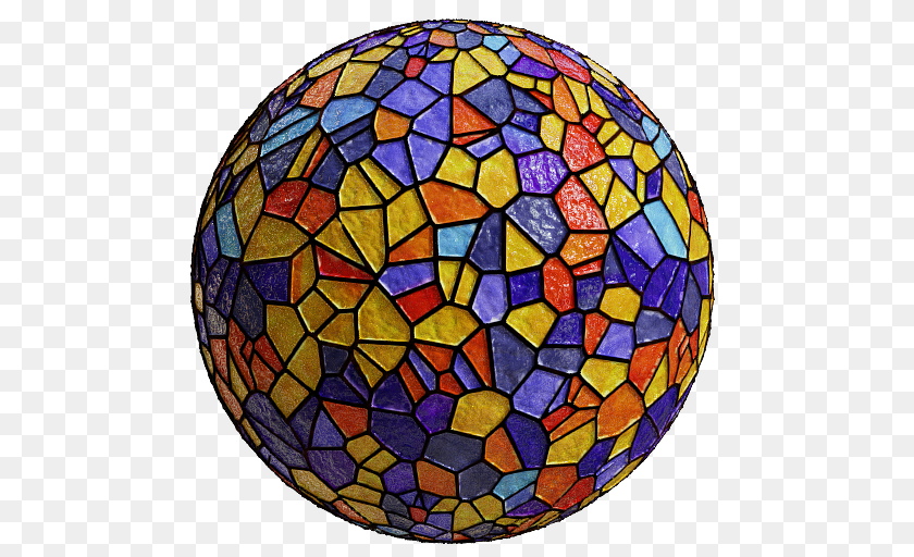 Substance Share The Free Exchange Platform Stained Glass, Art, Sphere Sticker PNG