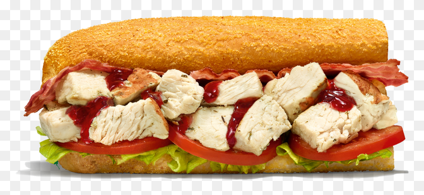 1698x715 Subway Sandwich, Food, Burger, Bread HD PNG Download