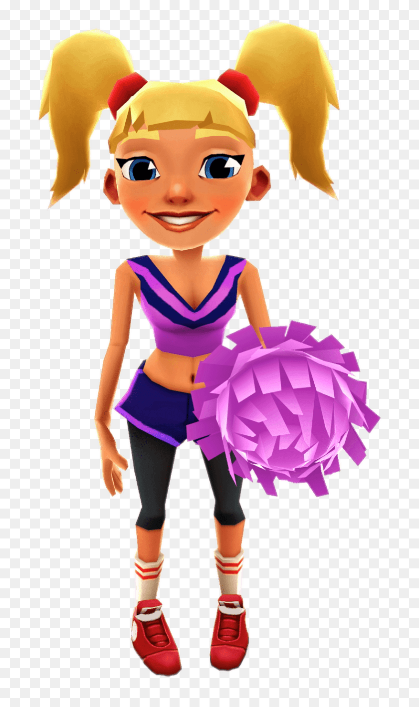 Subway Surfers Tasha The Cheerleader, Baby, Person, Head, Face Clipart PNG