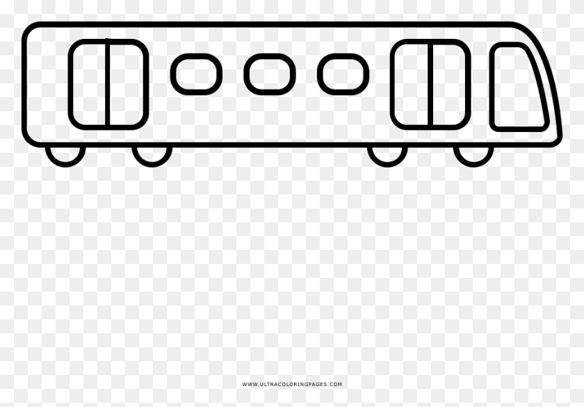 901x608 Раскраска Поезд Метро, ​​Серый, Мир Варкрафта Png Скачать