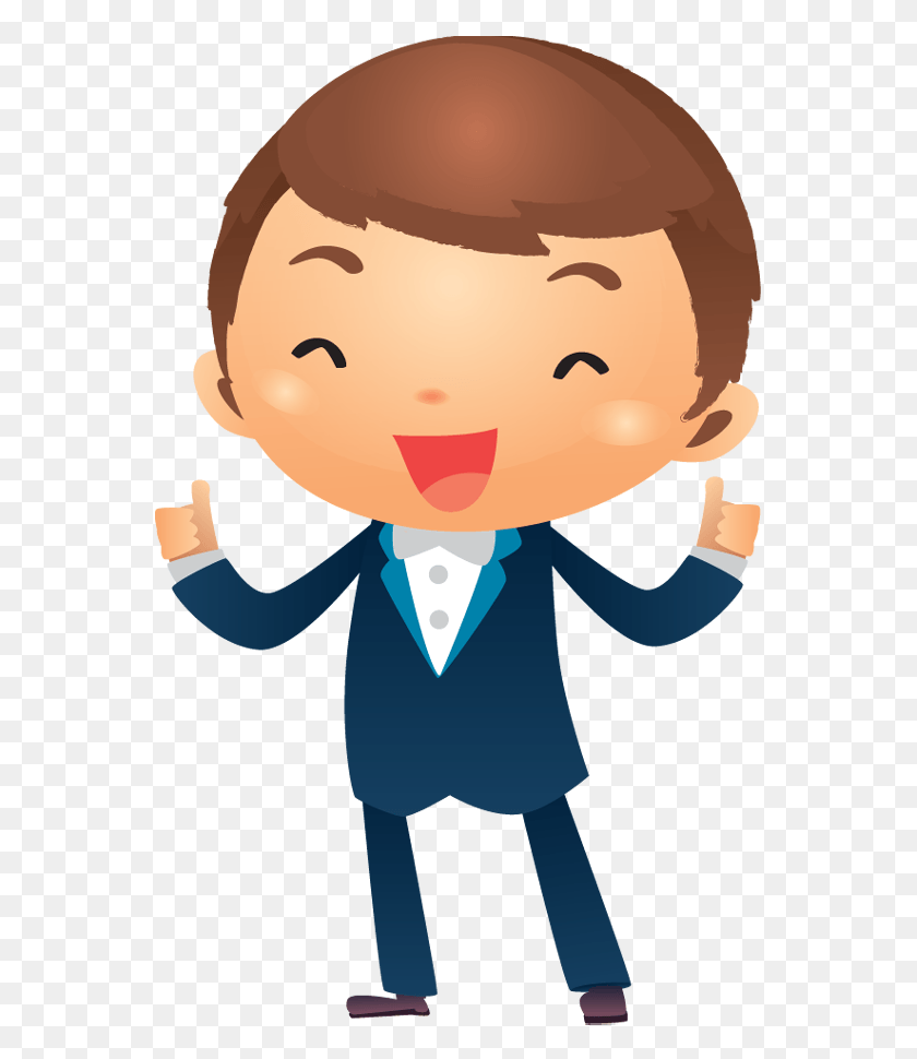 560x910 Success Clipart Successful Boy Cartoon Man Thinking, Person, Human, Face HD PNG Download
