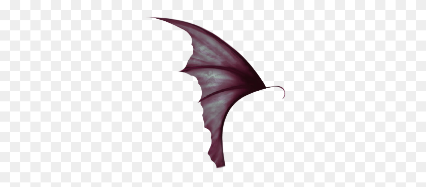 288x309 Succubus Demon Wing Couldn39t Make A Sticker Of An Marlin, Plant, Flower, Blossom HD PNG Download