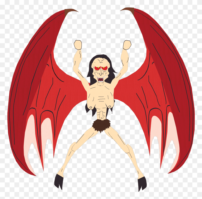 1069x1055 Succubus From South Park, Statue, Sculpture HD PNG Download