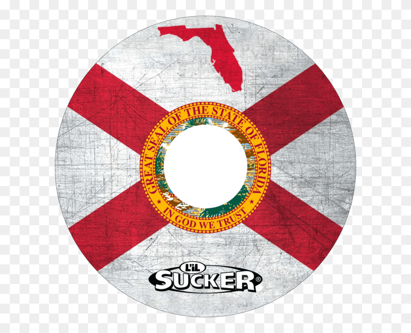 620x620 Sucker L39Il Флоридский Флаг Штата Флорида, Броня, Щит, Ковер, Hd Png Скачать