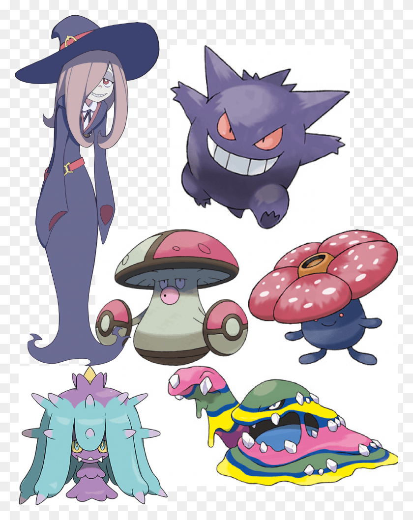 2501x3201 Sucy Little Witch Academia Pokmon Little Witch Academia Pokemon, Comics, Book, Person HD PNG Download