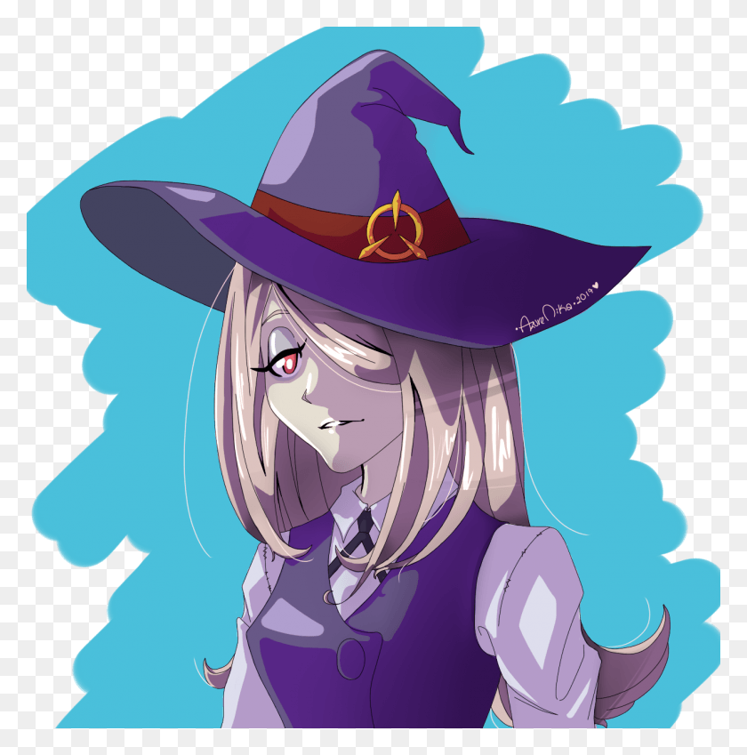 1280x1295 Sucy Manbavaran Little Witch Academia Cartoon, Clothing, Apparel, Manga HD PNG Download