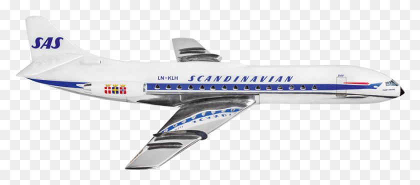 1043x415 Descargar Pngsud Aviation Caravelle Scandinavian Airlines Png