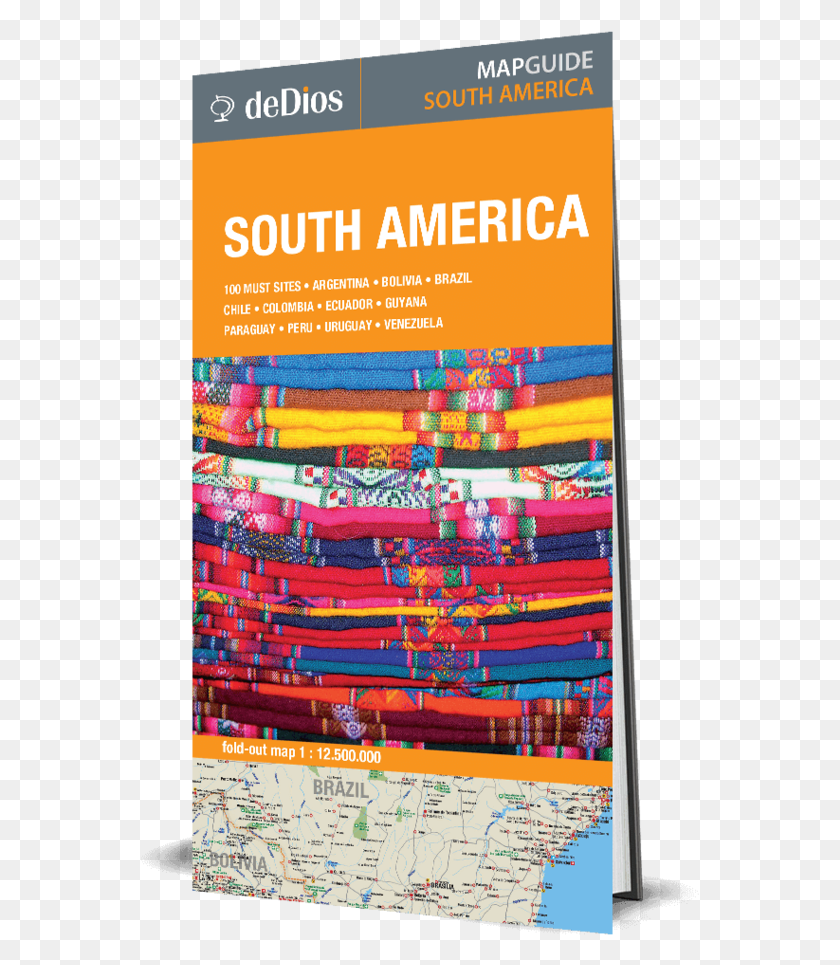 559x905 Sudamerica Guia Mapa, Poster, Advertisement, Flyer Descargar Hd Png