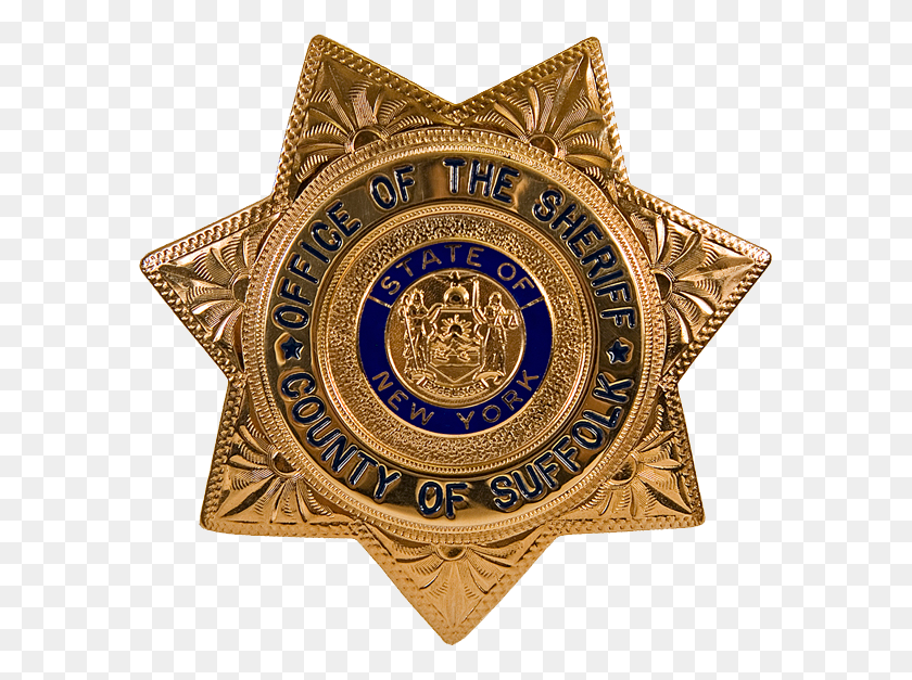 585x567 Suffolk County Office Of The Sheriff Badge Suffolk County Deputy Sheriff, Logo, Symbol, Trademark HD PNG Download