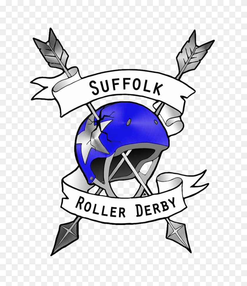 819x960 Suffolk Roller Derby, Clothing, Apparel, Symbol HD PNG Download