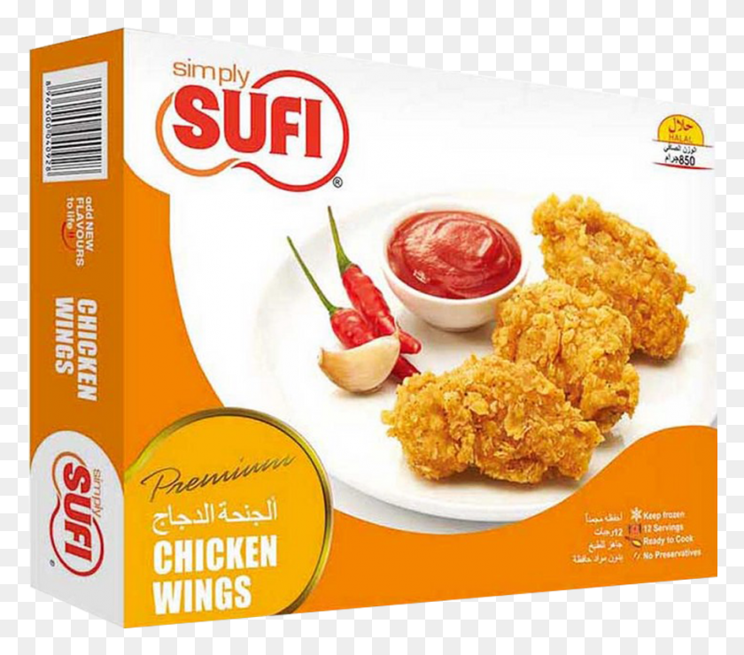 906x790 Sufi Chicken Wings 850 Gm Sufi Chicken Nuggets Price In Pakistan, Food, Fried Chicken, Ketchup HD PNG Download