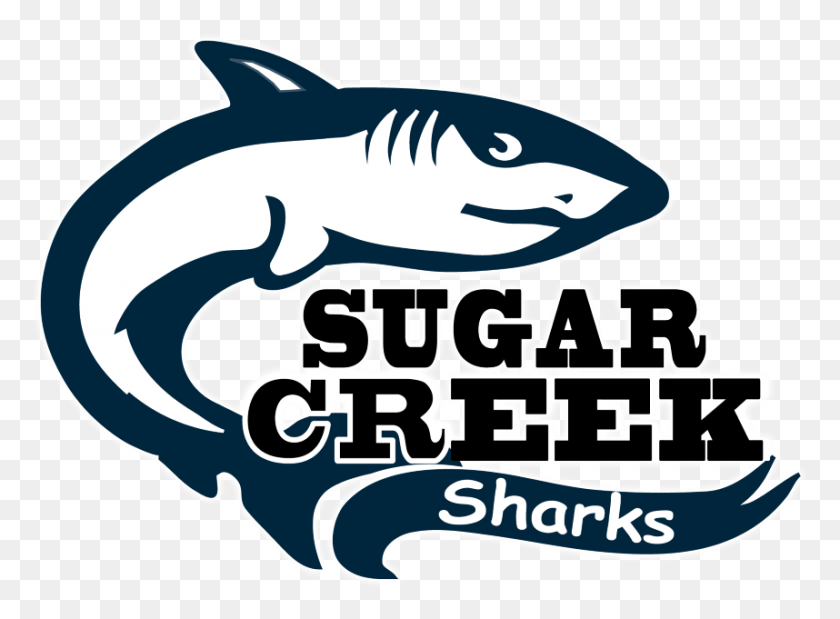858x615 Sugar Creek Elementary School Great White Shark, Label, Text, Animal HD PNG Download