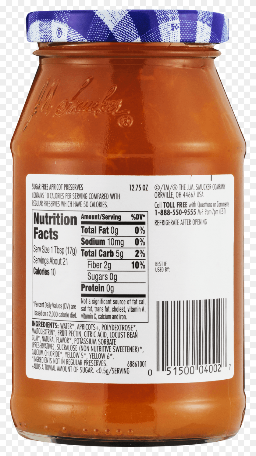 871x1601 Sugar Free Jelly Nutrition Label, Menu, Text, Food HD PNG Download