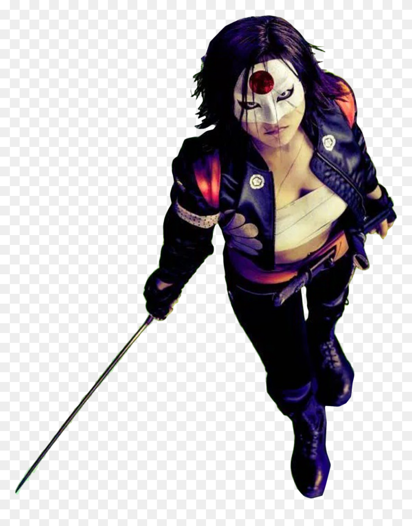 954x1241 Suicide Squad Katana Karen Fukuhara Sexy Katana, Costume, Person, Human HD PNG Download