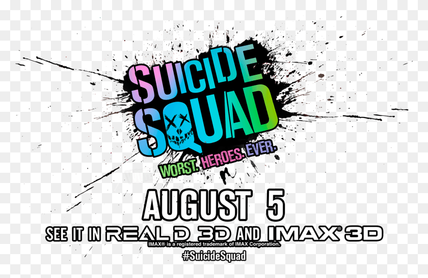 1399x874 Suicide Squad Movie Logo Suicide Squad Movie Logo Transparent, Poster, Advertisement, Flyer HD PNG Download