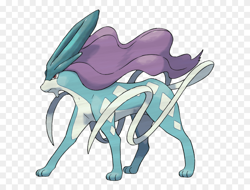 601x579 Suicune Pokemon, Horse, Mammal, Animal HD PNG Download