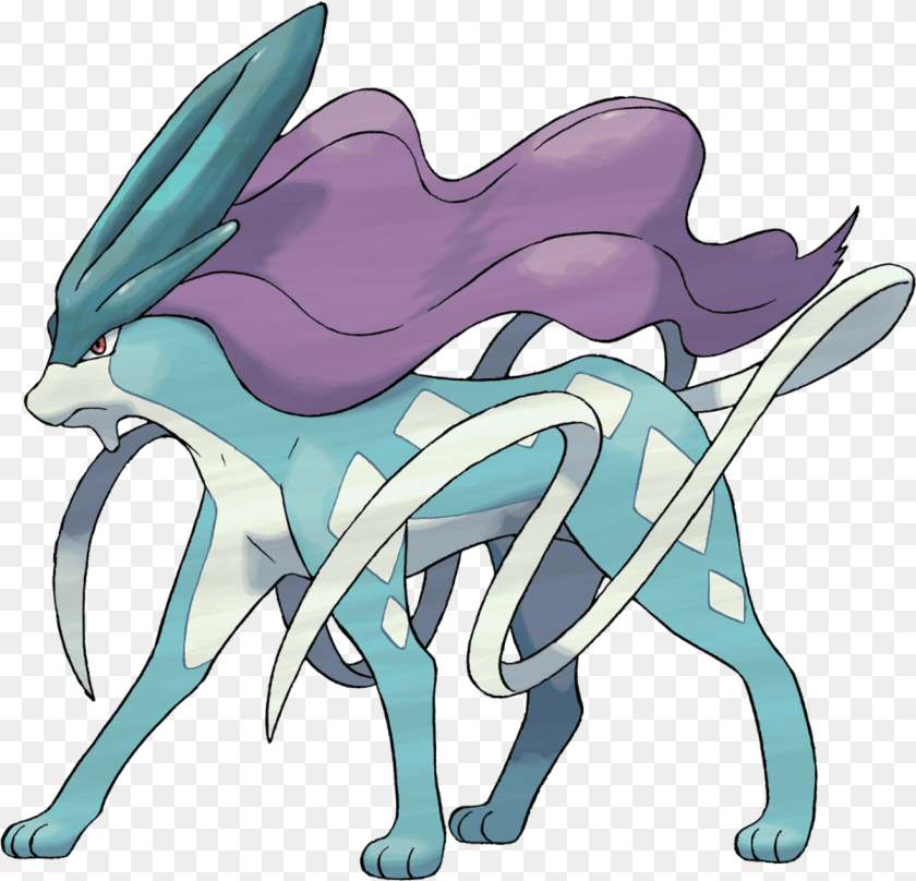 1201x1155 Suicune Suicune Pokemon, Animal, Dinosaur, Reptile, Art Sticker PNG