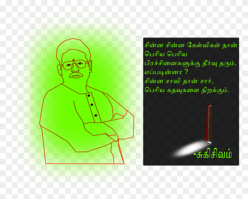 978x774 Sukisivam Quotes Motivational Quotes In Tamil Sketch, Person, Human, Machine HD PNG Download