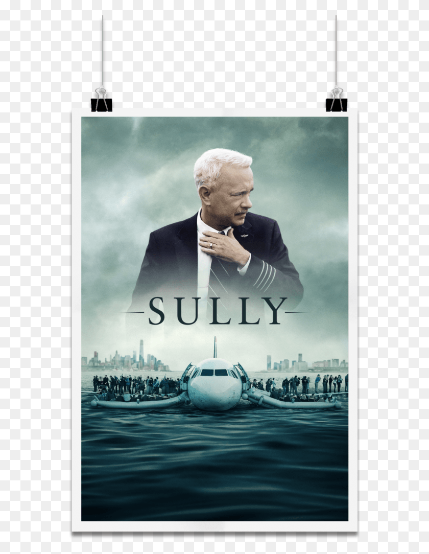 568x1024 Descargar Png / Sully Movie Review Sully 2016, Persona, Anuncio, Cartel Hd Png