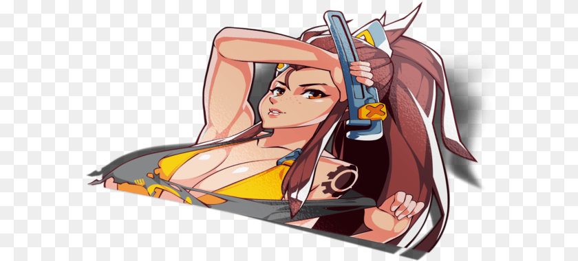 594x380 Summer Brigitte Peeker Sticker Cartoon, Book, Comics, Publication, Face Clipart PNG