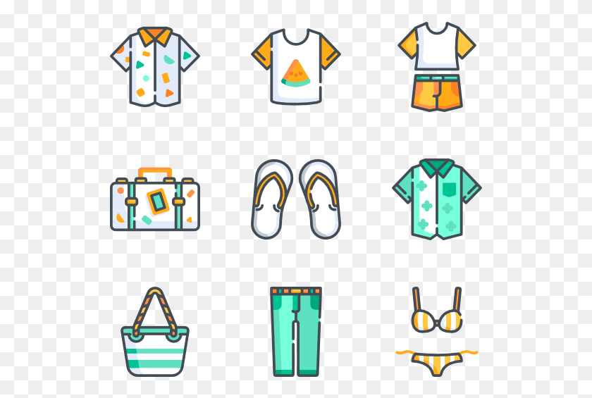 529x505 Summer Clothing Clothes For Summer, Accessories, Accessory, Bag HD PNG Download