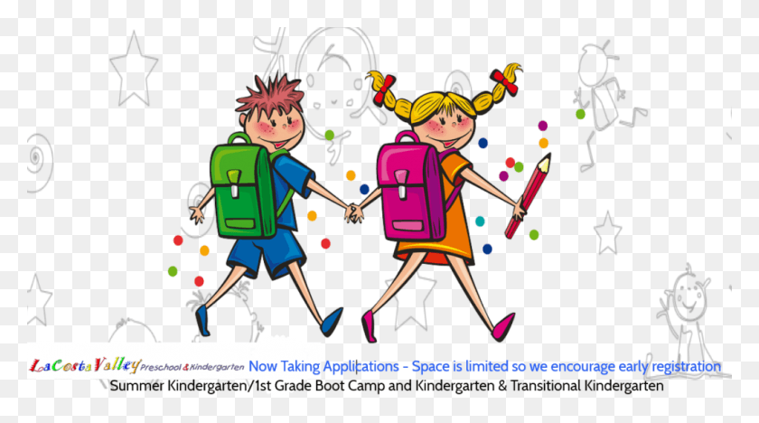1024x536 Summer Kindergarten And First Grade Book Camp Clipart First Day At School, Person, Human, Outdoors HD PNG Download