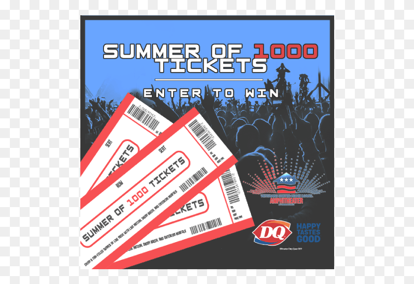 516x516 Summer Of 1000 Tickets Presented By Live Nation Paper Product, Advertisement, Poster, Flyer HD PNG Download