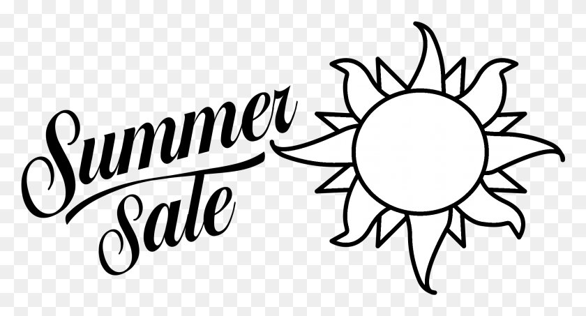 2177x1097 Summer Sale Summer Sale Icon, Nature, Outdoors, Stencil HD PNG Download