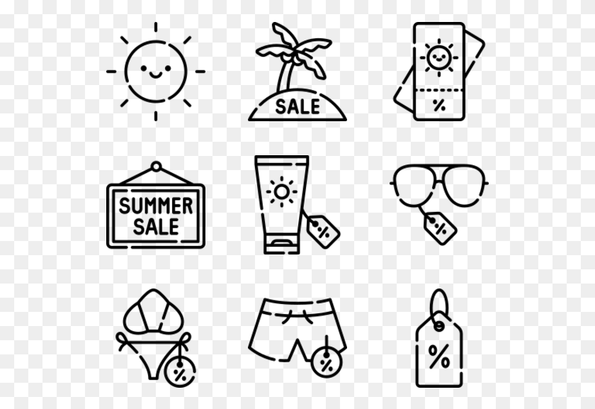 541x517 Summer Sales Icon, Gray, World Of Warcraft HD PNG Download