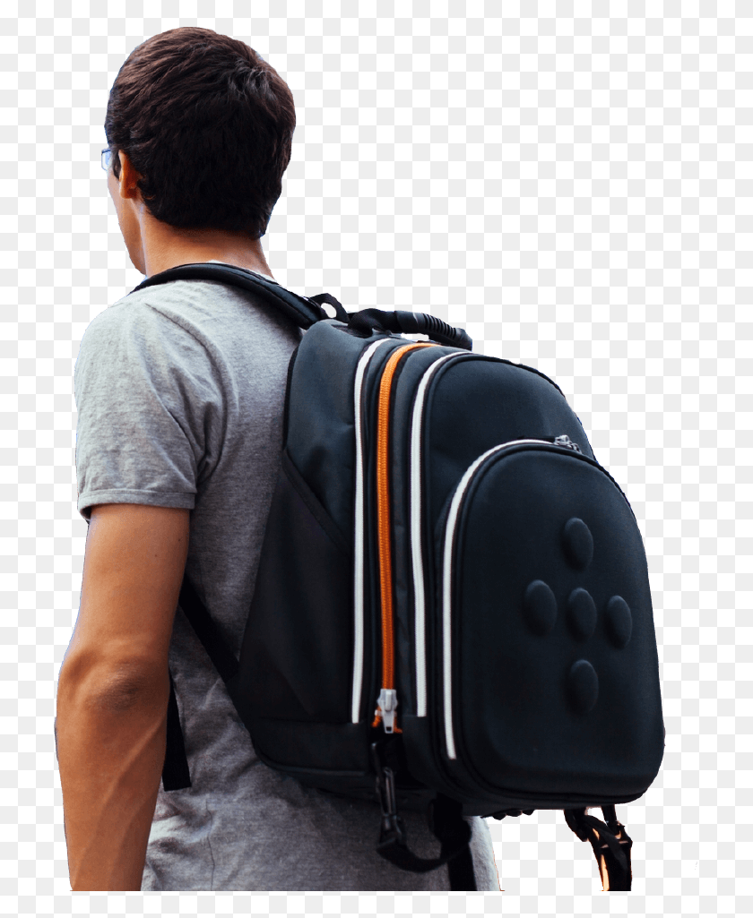 719x965 Summer School School Student With Bag, Person, Human, Backpack HD PNG Download
