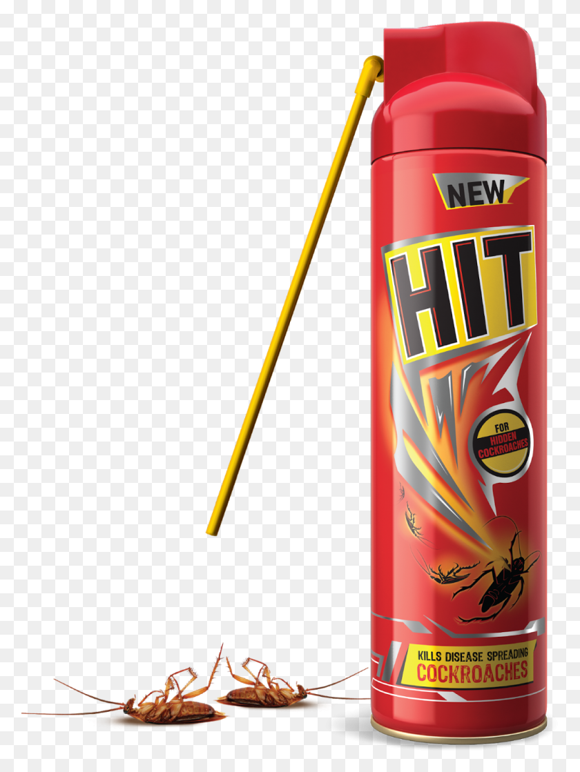 996x1353 Summer Time Again Lal Hit Cockroach Killer, Tin, Can, Spray Can HD PNG Download