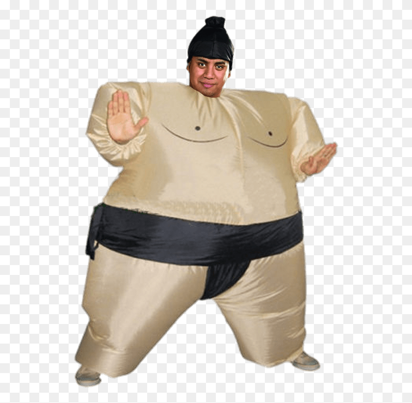 542x761 Sumo Custom Halloween, Clothing, Apparel, Person HD PNG Download