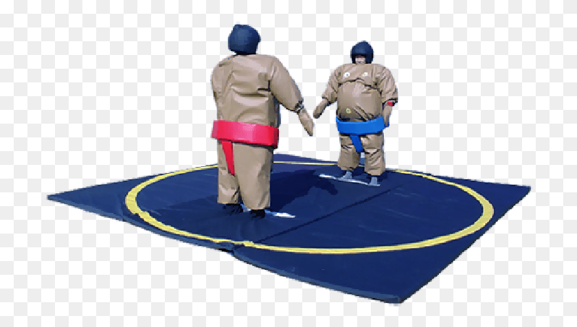 712x416 Sumo Suits Sumo Wrestler Game Rental, Person, Human, Sport HD PNG Download