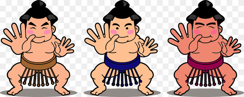 1920x769 Sumo Wrestler Clipart, Person, Sport, Wrestling, Baby Sticker PNG