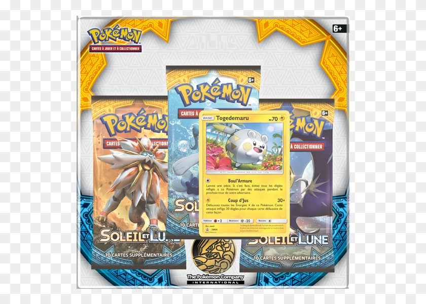540x540 Descargar Png El Sol Y La Luna Pokémon Tripack Carte Pokémon, Cartel, Anuncio, Papel Hd Png