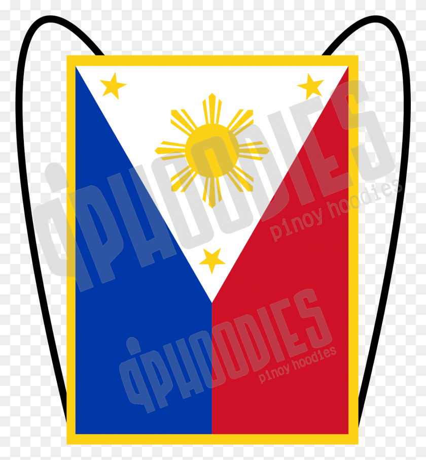 1474x1600 Sun And Three Stars And Anthem Phoodies Bag Philippine Flag When At War, Poster, Advertisement, Flyer HD PNG Download