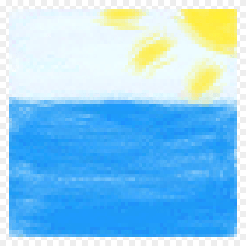 1170x1170 Sun And Water Painting, Outdoors, Nature, Swimming Descargar Hd Png