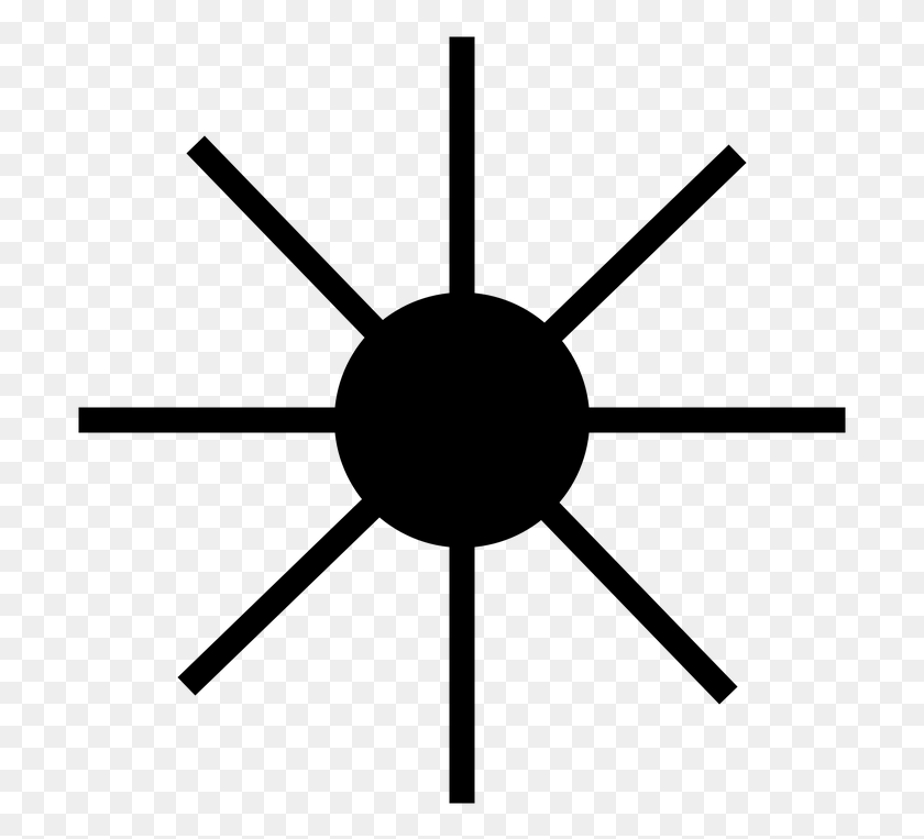 703x703 Sun Beam Light Free Vector Graphic On Sigil Magia Del Caos, Gray, World Of Warcraft HD PNG Download