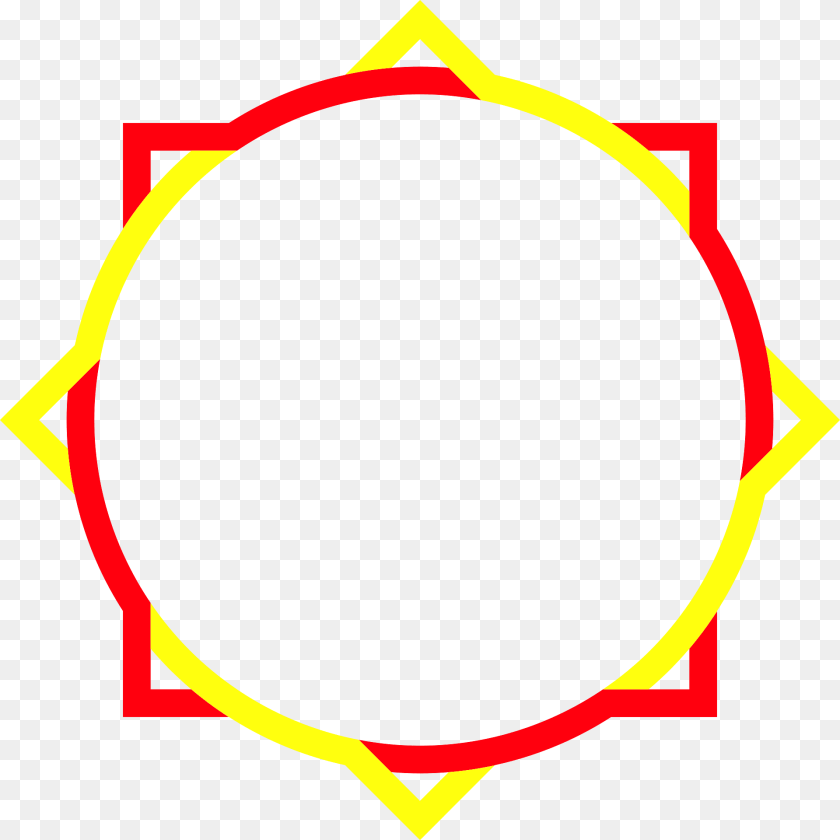 Sun Oval Clipart PNG